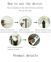 Wall-Mounted 160ml Aroma Diffuser