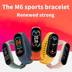 M6 Fitness Smartwatch – All-in-One Health Tracker