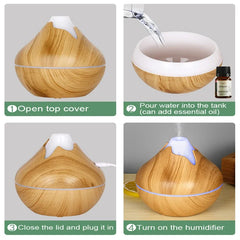 350ml USB Ultrasonic Aroma Diffuser