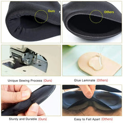 3D Contoured Sleep Mask – Light-Blocking Eye Cover
