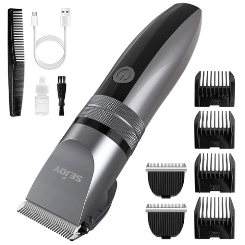 Sejoy Electric Hair Clippers – Professional Grooming Kit for Men & Kids