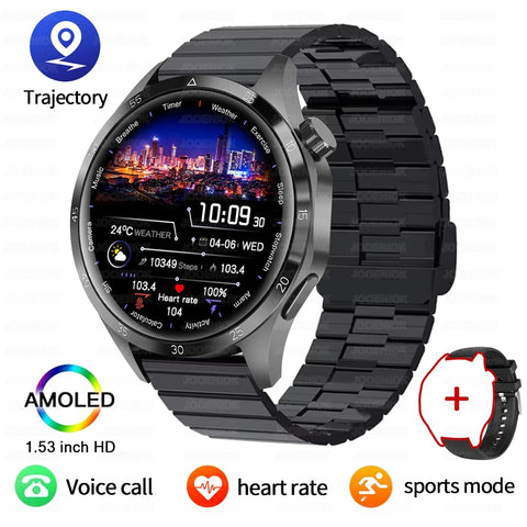 GT5 PRO GPS Smartwatch – AMOLED Fitness Tracker