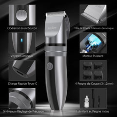 Sejoy Electric Hair Clippers – Professional Grooming Kit for Men & Kids