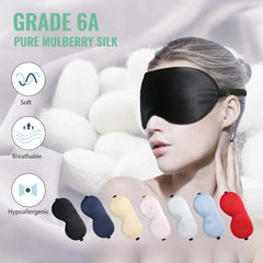 100% Pure Silk Sleep Mask