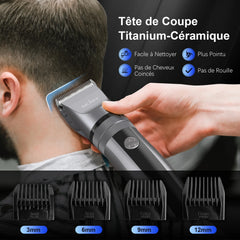 Sejoy Electric Hair Clippers – Professional Grooming Kit for Men & Kids