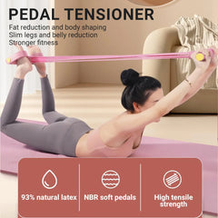 6-Tube Resistance Bands Set