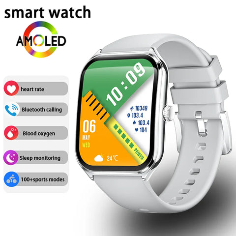Ultra Thin AMOLED Smartwatch 1.96"