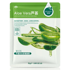 30-Piece Natural Plant Sheet Mask Set – Hydrating & Nourishing