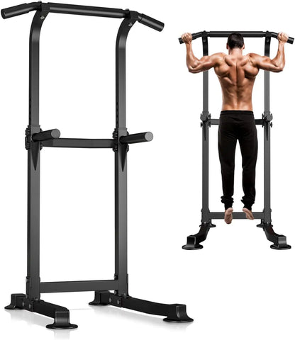 Adjustable Pull-Up & Dip Power Tower