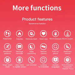 M6 Fitness Smartwatch – All-in-One Health Tracker