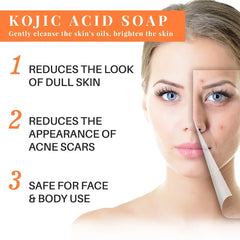 Handmade Kojic Acid Brightening Soap