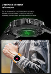 LIGE 1.39" Bluetooth Call Smartwatch