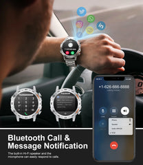 LIGE 1.39" Bluetooth Call Smartwatch