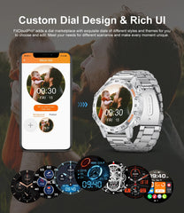 LIGE 1.39" Bluetooth Call Smartwatch