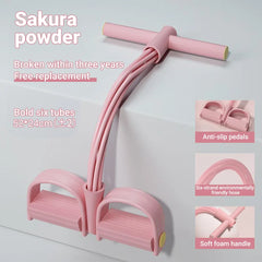 6-Tube Resistance Bands Set