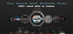 2025 Military Bluetooth Smartwatch
