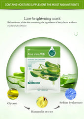 30-Piece Natural Plant Sheet Mask Set – Hydrating & Nourishing