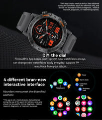 LIGE 1.39" Bluetooth Call Smartwatch