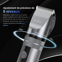 Sejoy Electric Hair Clippers – Professional Grooming Kit for Men & Kids