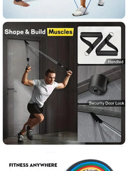 11-Piece TPE Resistance Band Set – Full-Body Workout Kit