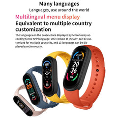 M6 Fitness Smartwatch – All-in-One Health Tracker