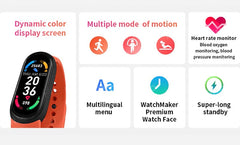 M6 Fitness Smartwatch – All-in-One Health Tracker