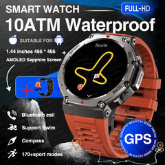 2025 Military Bluetooth Smartwatch