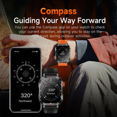 1100mAh Outdoor Smartwatch