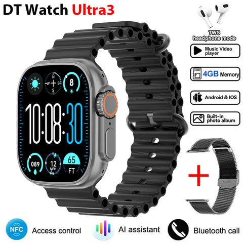 DT Ultra 3 Pro Smartwatch 2025