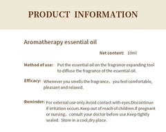 10ml Water-Soluble Aromatherapy Oil