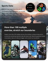 LIGE 1.39" Bluetooth Call Smartwatch