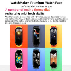 M6 Fitness Smartwatch – All-in-One Health Tracker