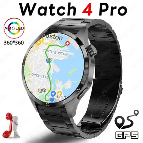 GT5 PRO GPS Smartwatch – AMOLED Fitness Tracker