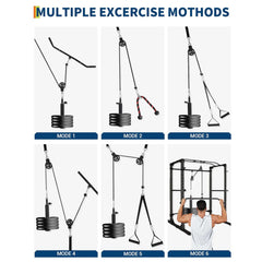 Home Gym Pulley Cable System