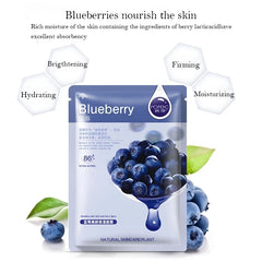 30-Piece Natural Plant Sheet Mask Set – Hydrating & Nourishing