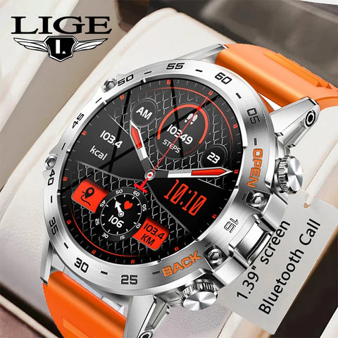 LIGE 1.39" Bluetooth Call Smartwatch