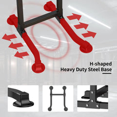 Adjustable Pull-Up & Dip Power Tower