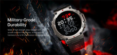 2025 Military Bluetooth Smartwatch