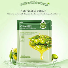 30-Piece Natural Plant Sheet Mask Set – Hydrating & Nourishing