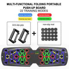 Foldable Push-Up Training Board