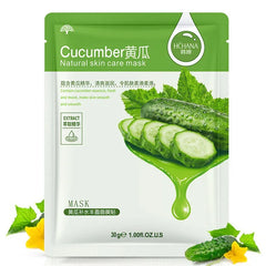 30-Piece Natural Plant Sheet Mask Set – Hydrating & Nourishing