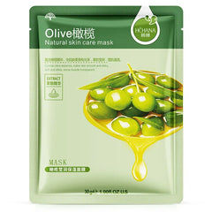 30-Piece Natural Plant Sheet Mask Set – Hydrating & Nourishing