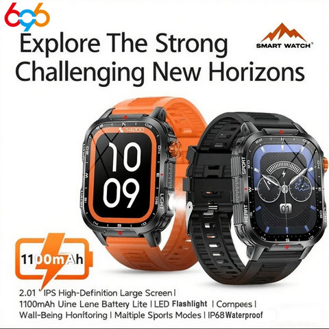 1100mAh Outdoor Smartwatch