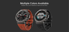 2025 Military Bluetooth Smartwatch
