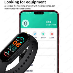 M6 Fitness Smartwatch – All-in-One Health Tracker