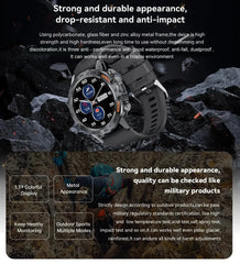 LIGE 1.39" Bluetooth Call Smartwatch