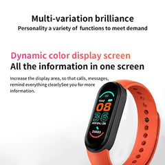 M6 Fitness Smartwatch – All-in-One Health Tracker