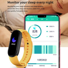 M6 Fitness Smartwatch – All-in-One Health Tracker